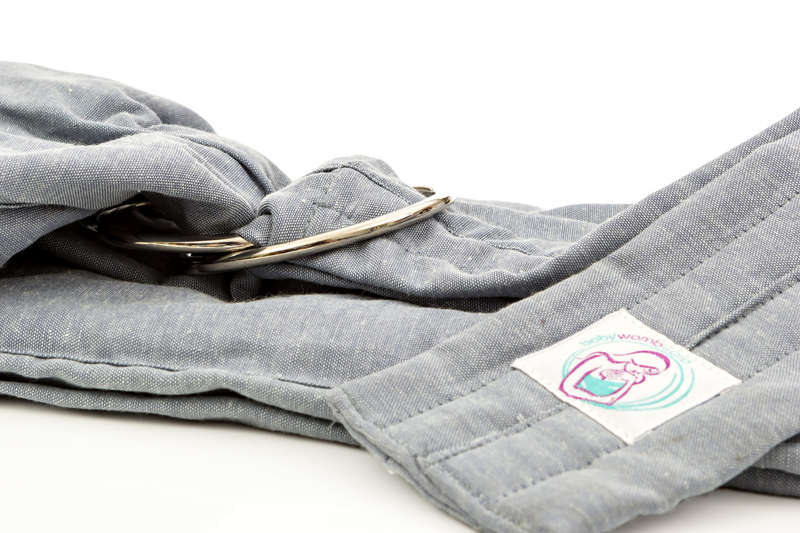 BabyWombWorld Ring Sling - Adjustable, Soft, Hands-Free Baby Carrier for Newborns & Toddlers - Pink