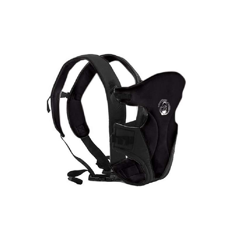 BabyWombWorld Classic Front & Back 3-in-1 Baby Carrier - Black (Demo)