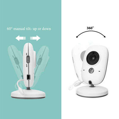 3.2" Video Baby Monitor with Audio and Night Vision
