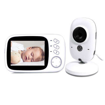 3.2" Video Baby Monitor with Audio and Night Vision