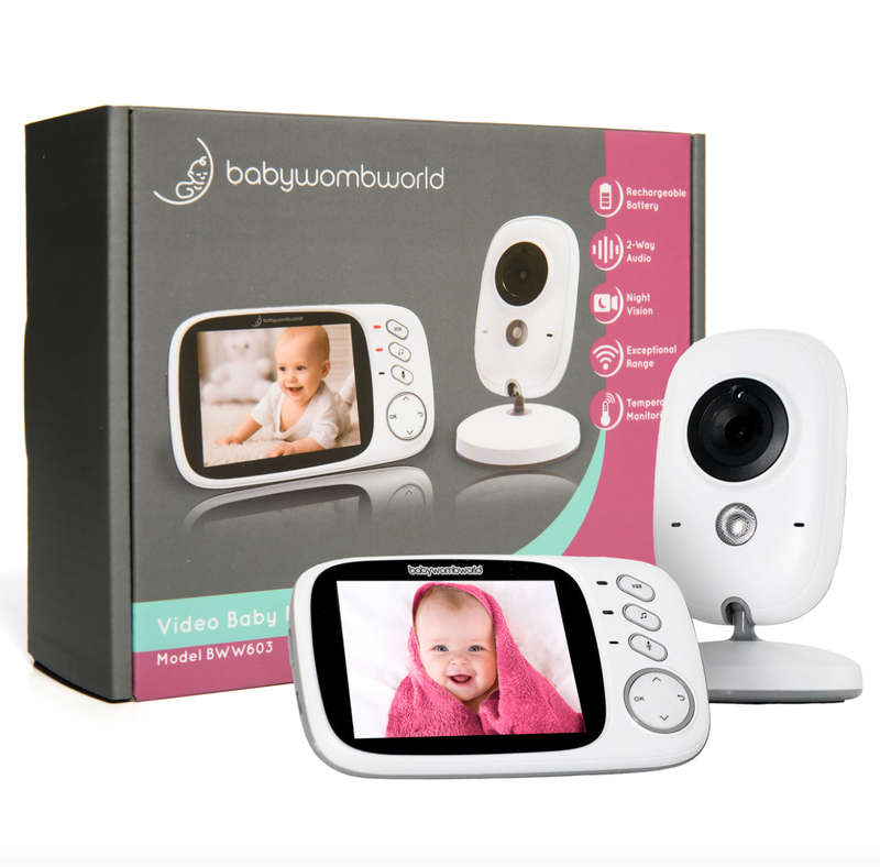 3.2" Video Baby Monitor with Audio and Night Vision
