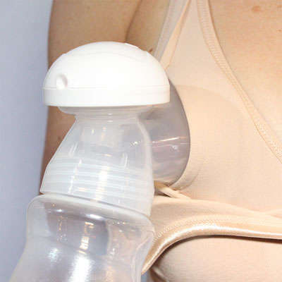 Seamless Hands Free Breast Pump Bra - XLARGE