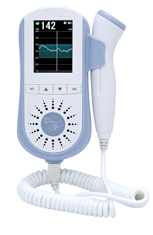 Baby Womb World Fetal Doppler with Built in Speaker & Rechargeable Battery (Demo)