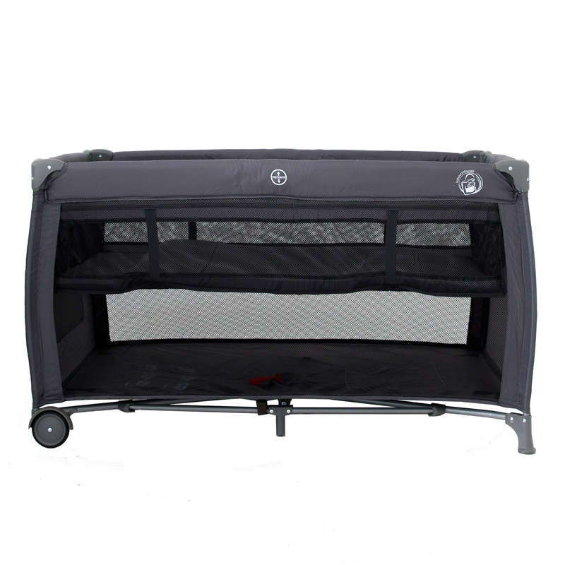 Extra Length Baby Camp Cot and Travel Bed with Bassinet Inner