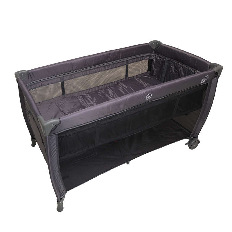 Extra Length Baby Camp Cot and Travel Bed with Bassinet Inner