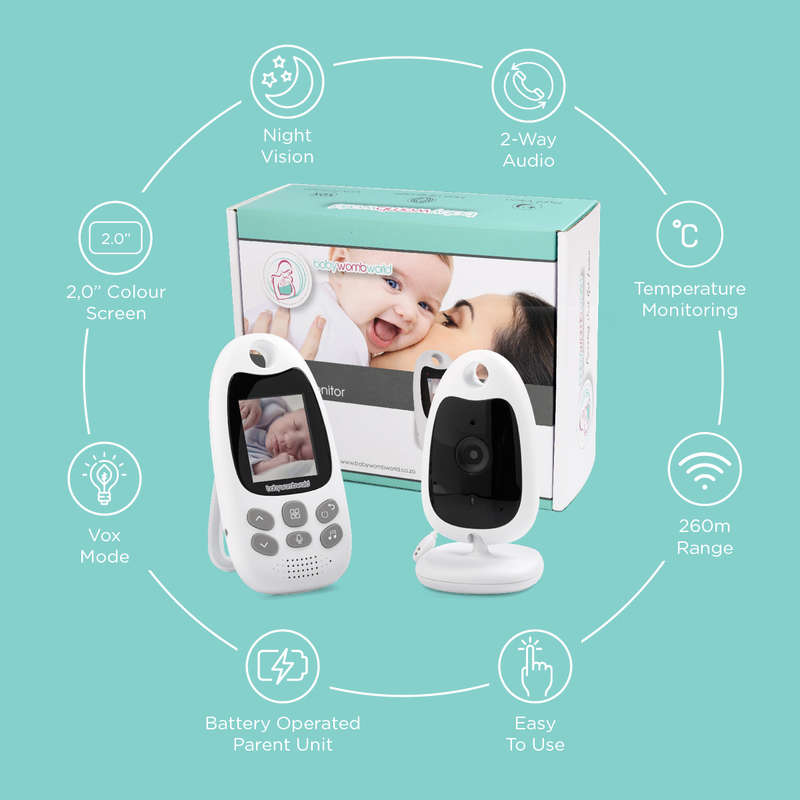 Loadshedding BWW610 Video Baby Monitor &amp; Powerbank