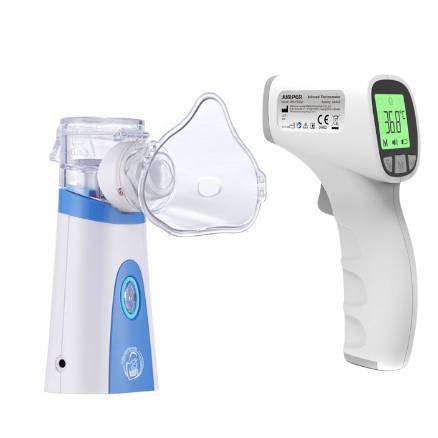 Baby Flu Essentials Combo (Nebuliser and Thermometer)