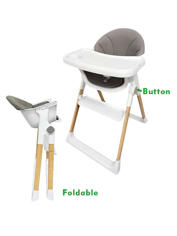 BabyWombWorld SleekFold Minimalistic High Chair