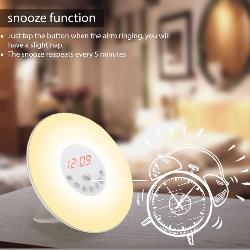 Wake Up Sleep Trainer Alarm Clock Radio (Demo Stock)