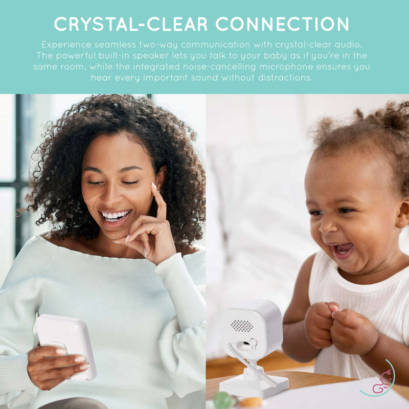 B4063 2.8 inch Compact Mini Baby Monitor with Power Saving Mode