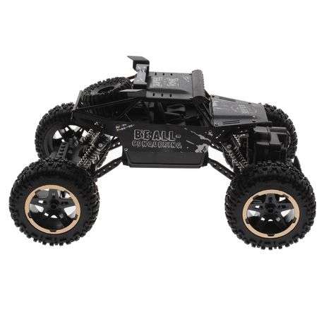Remote Control Car Rock Crawler Toy Car Set - Black (Demo)