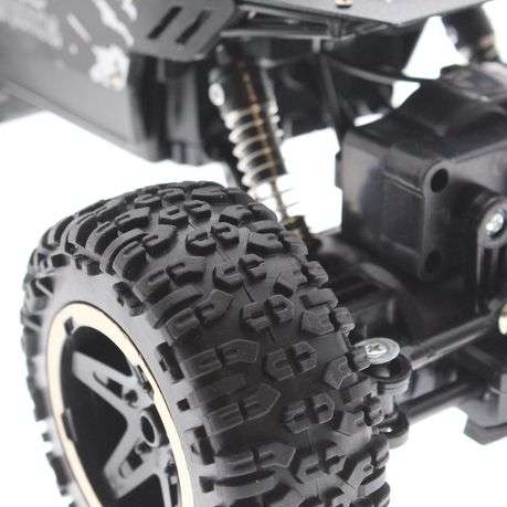 Remote Control Car Rock Crawler Toy Car Set - Black (Demo)