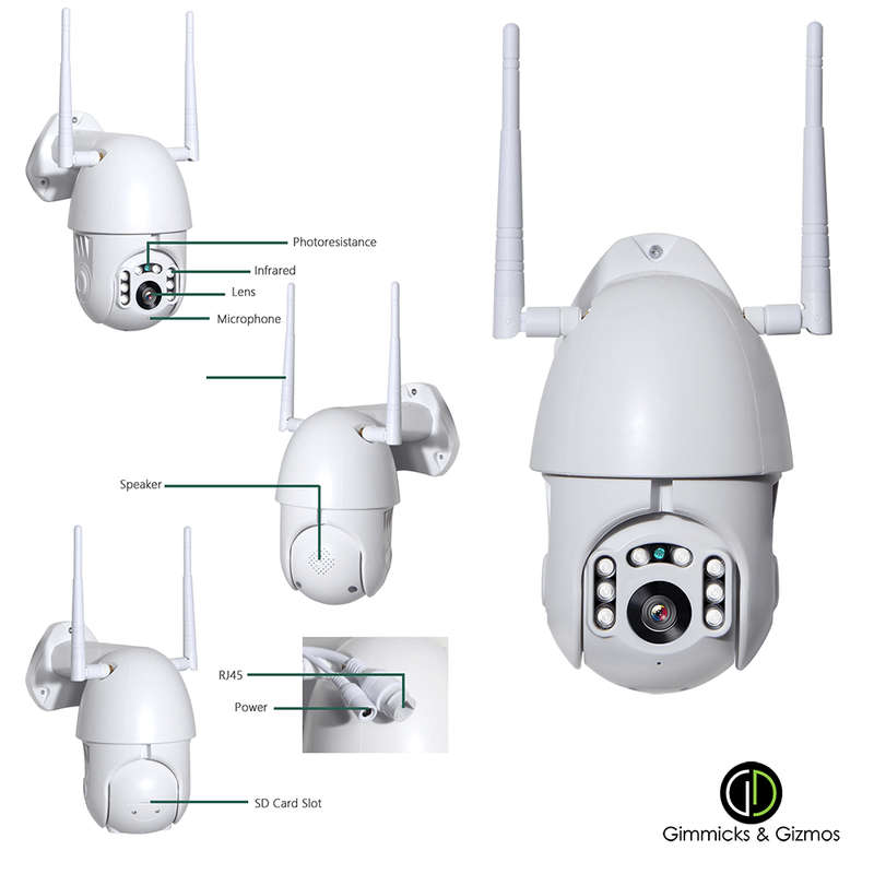 Wifi Outdoor Security Camera and Recorder