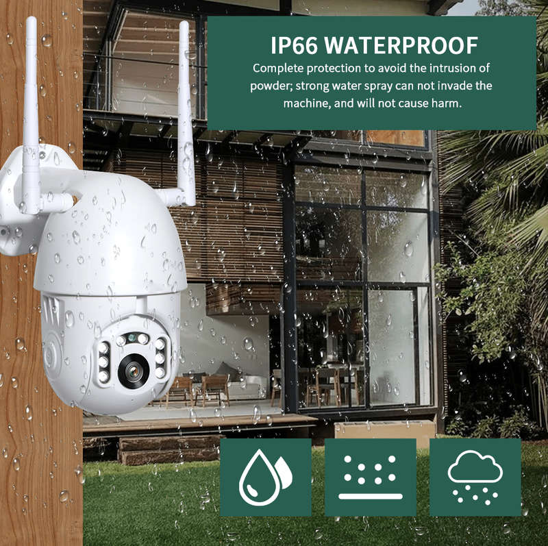 Wifi Outdoor Security Camera and Recorder