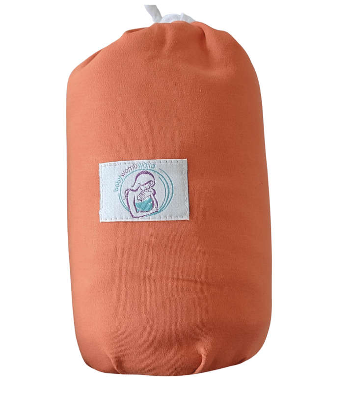 Baby Wrap carrier for newborns - Orange (Demo)