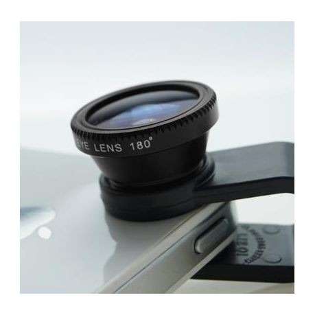 G&G Universal Smartphone Mobile Camera Lens Kit - Black (Demo)