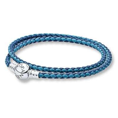 Leather Charm Bracelet