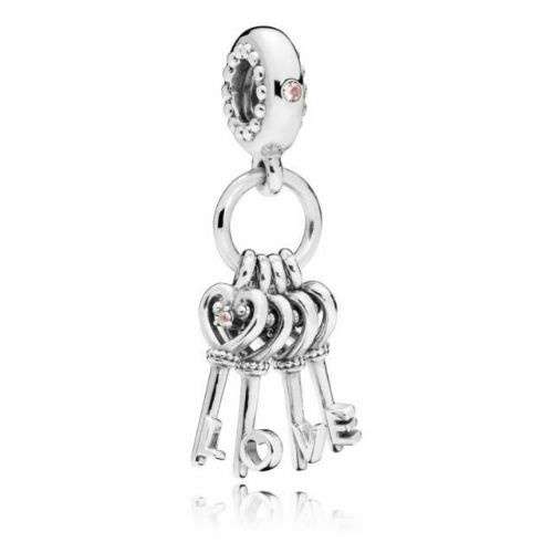 Love Keys Dangle Charm