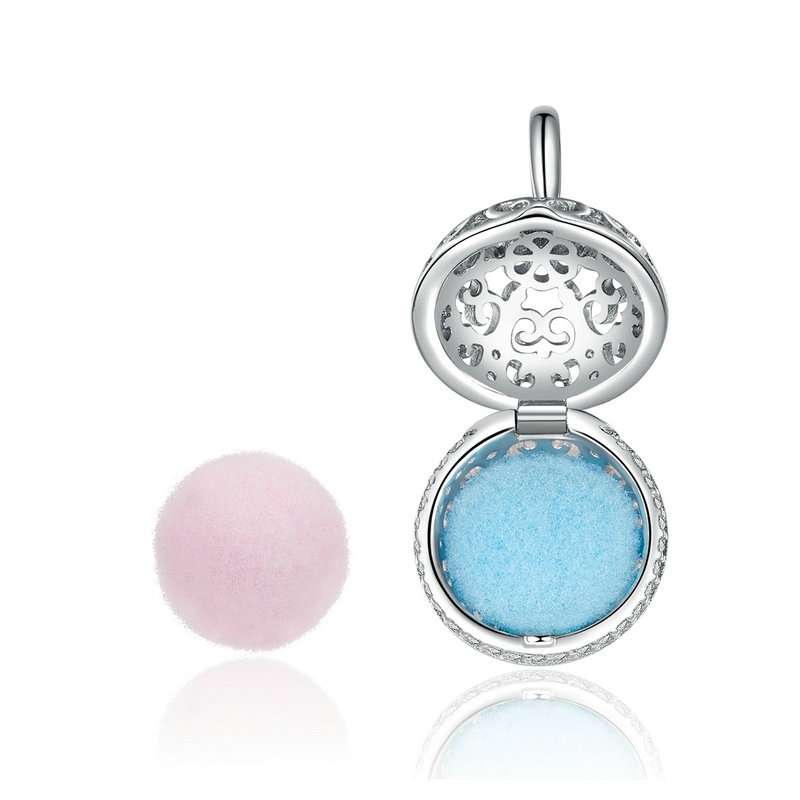 Silver Perfume Ball Charm
