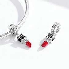 Glamour Lipstick Dangle Charm