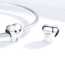 Silver Tooth Charm