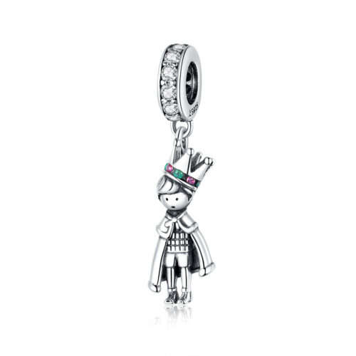 Silver Prince Dangle Charm