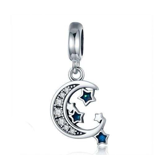 Moon And Stars Charm