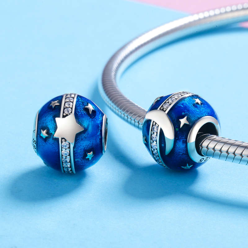Moon And Stars Charm