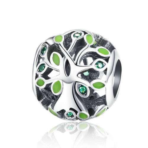 Silver Tree Of Life Bead Charm
