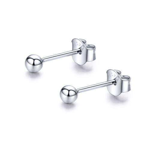 Silver 2mm Round Stud