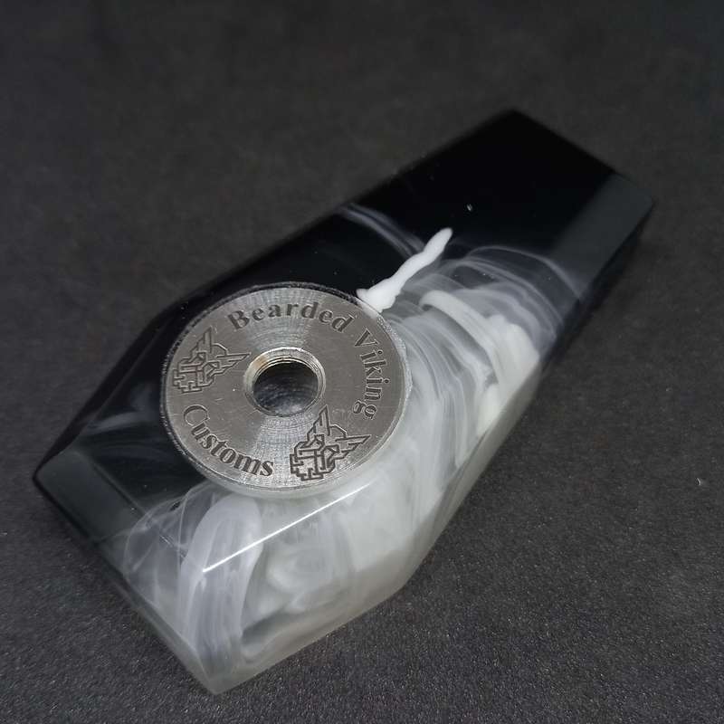 Coffin acrylic atty stand
