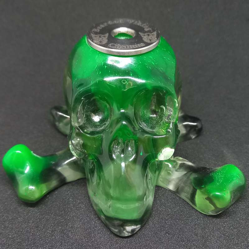 Cross Bones acrylic Atty stand