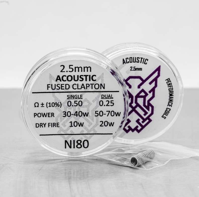 Acoustic - fused Claptons 28 coils