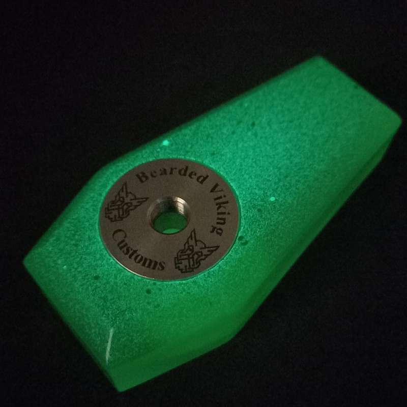Coffin acrylic atty stand
