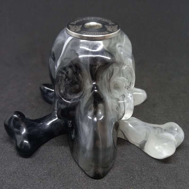 Cross Bones acrylic Atty stand