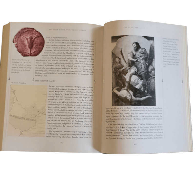 The Holy Blood and the Holy Grail - Michael Baigent, Richard Leigh, and Henry Lincoln (Large Hard...