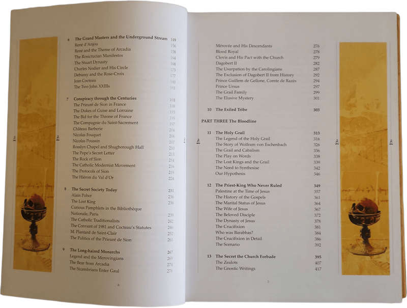 The Holy Blood and the Holy Grail - Michael Baigent, Richard Leigh, and Henry Lincoln (Large Hard...