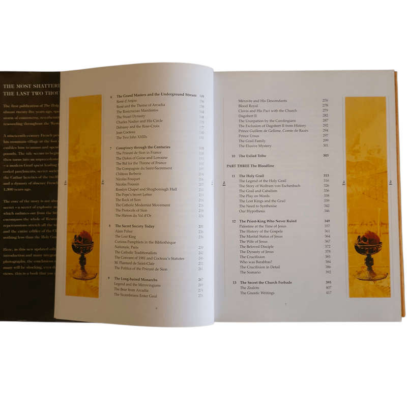 The Holy Blood and the Holy Grail - Michael Baigent, Richard Leigh, and Henry Lincoln (Large Hard...
