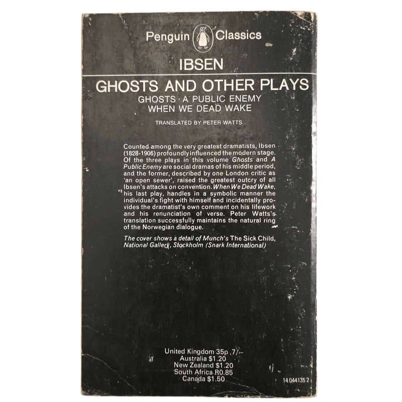 Ghosts and Other Plays - Henrik Ibsen
