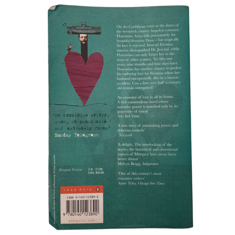 Love in the Time of Cholera - Gabriel García Márquez