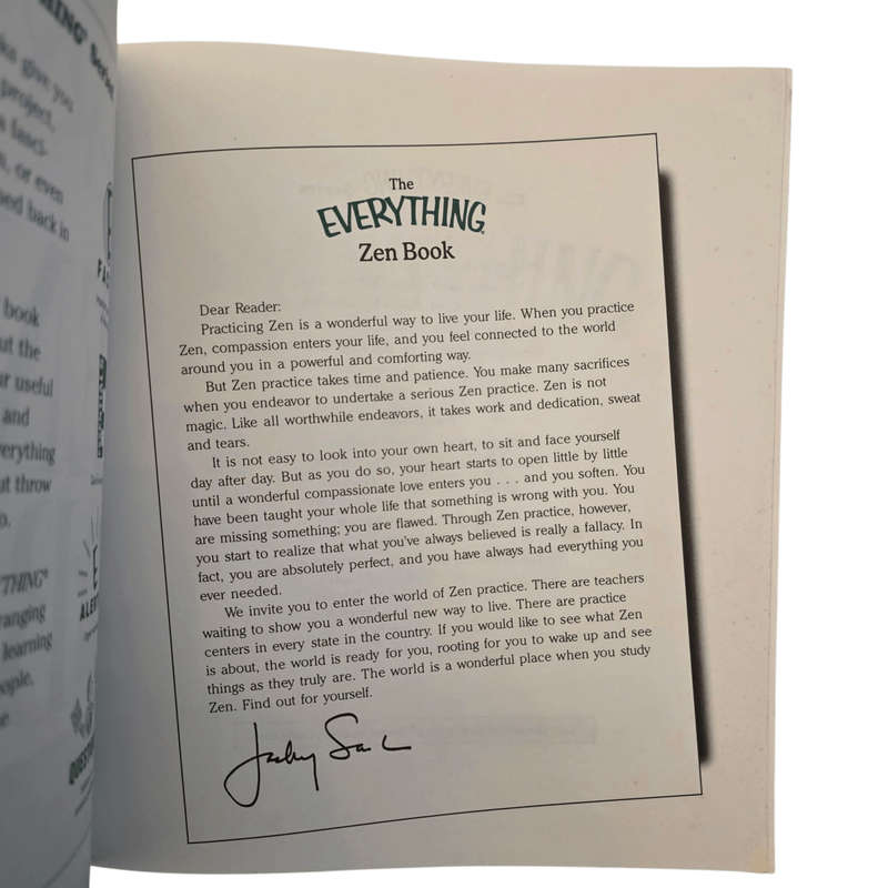 The Everything Zen Book  Jacky Sach & Jessica Faust