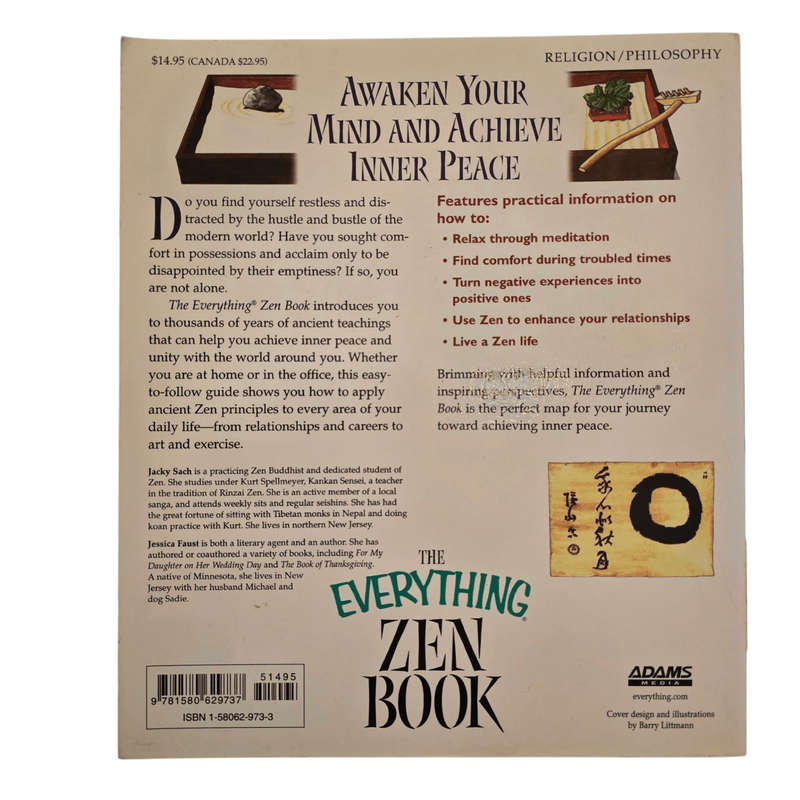 The Everything Zen Book  Jacky Sach & Jessica Faust