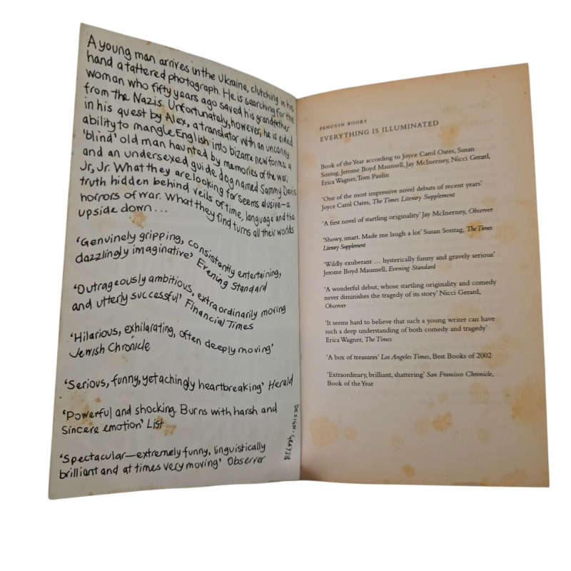 Everything is Illuminated - Jonathan Safran Foer