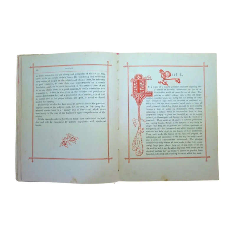 A Primer of the Art of Illumination - F. Delamotte (Antiquarian rare collector's book - 1925)