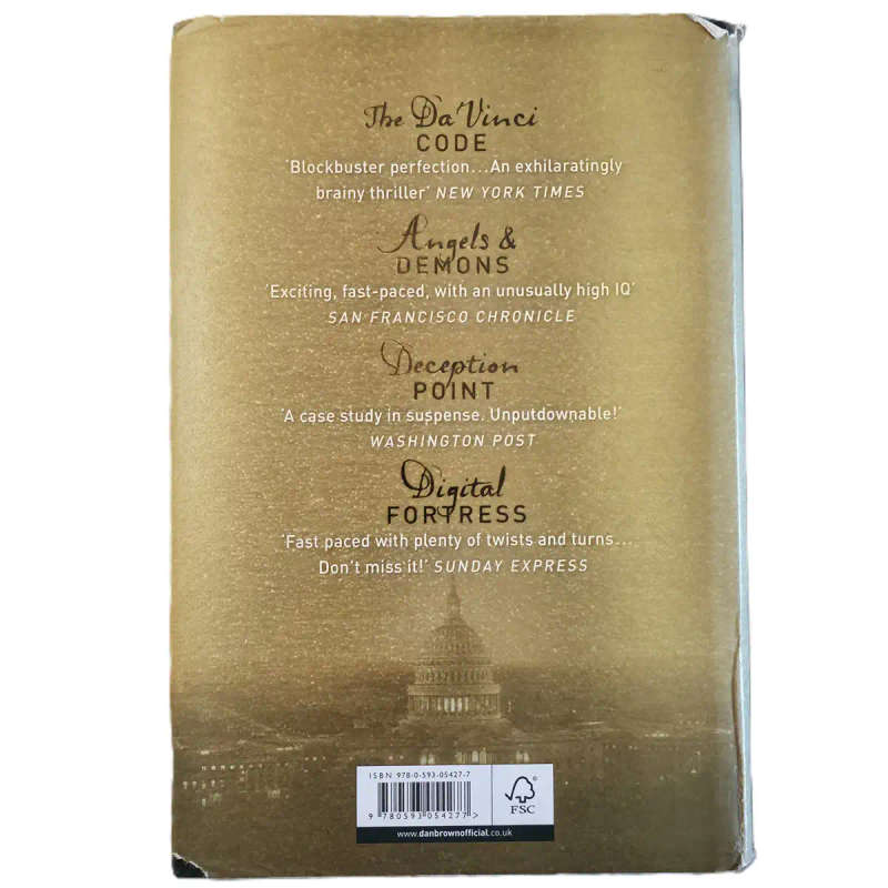 The Lost Symbol - Dan Brown (1st edition hard cover)