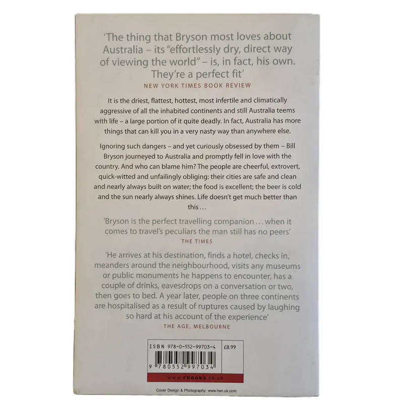Down under - Bill Bryson
