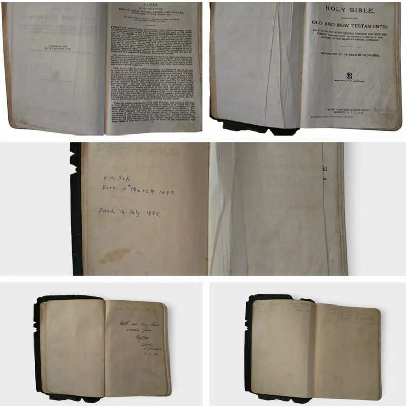 The Holy Bible - Antiquarian Edition, 1901