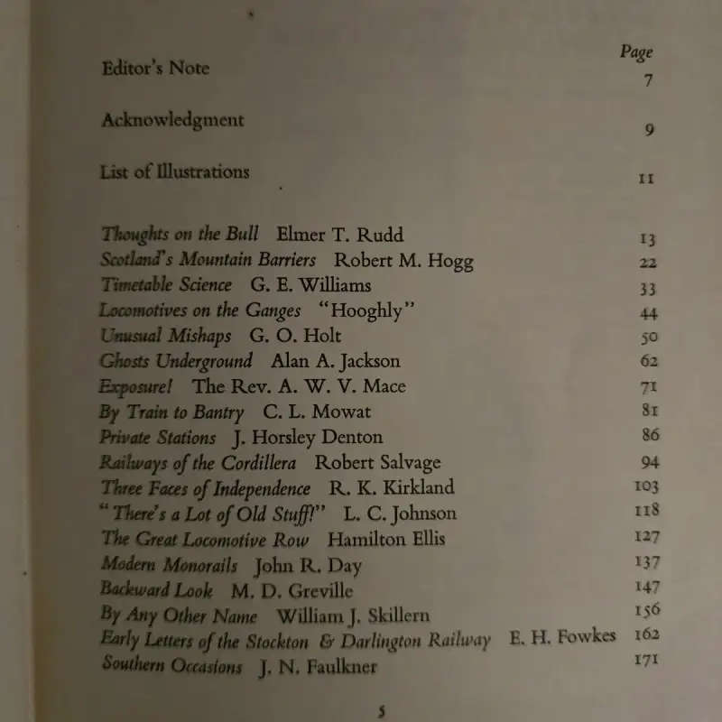 The railway enthusiast's bedside book - HA Vallance