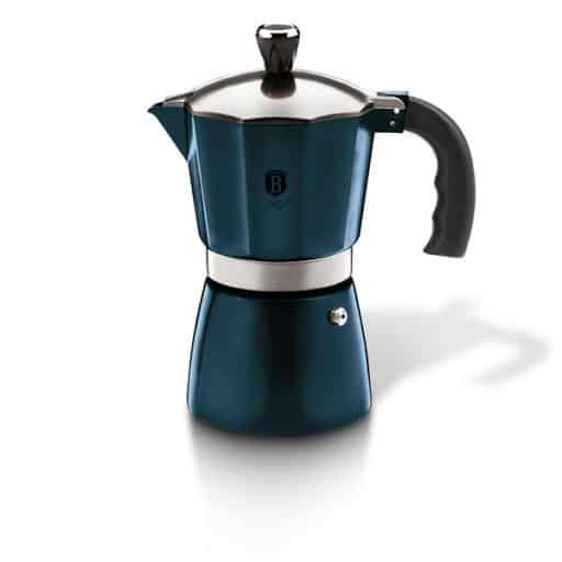 Berlinger Haus 6 Cup Aluminium Coffee Maker -aquamarine(DISPLAY MODEL)
