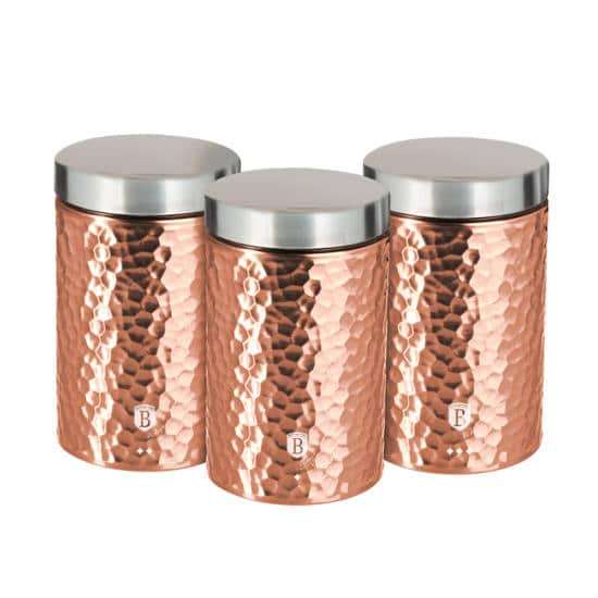 Storage Tins Berlinger Haus BH/6715 Rose Gold Collection
